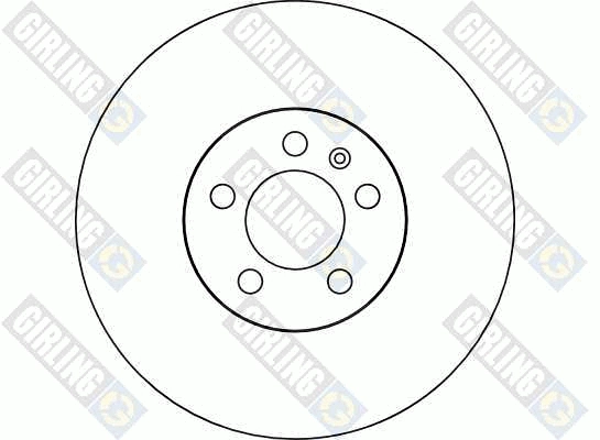 GIRLING 6040271 - Тормозные диски