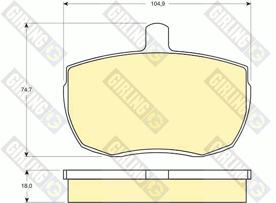 Тормозные колодки 