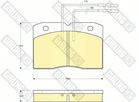 Тормозные колодки 