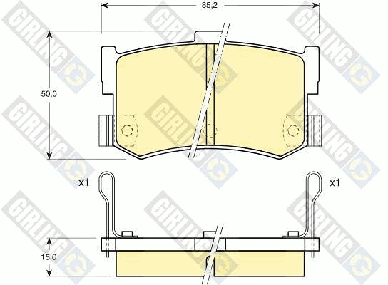 Тормозные колодки 