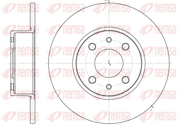 KAWE 6150 00 - Тормозные диски