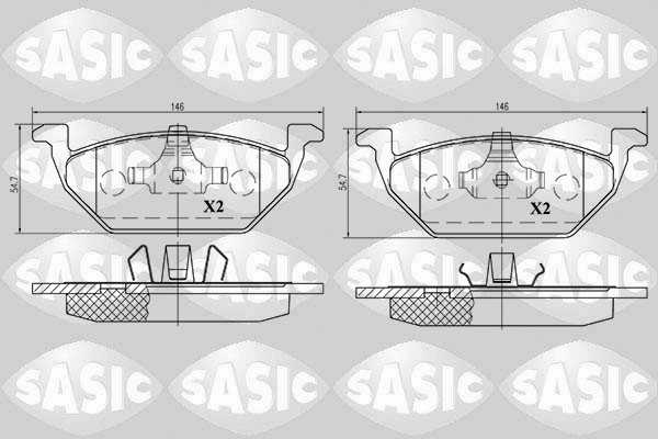 Тормозные колодки 