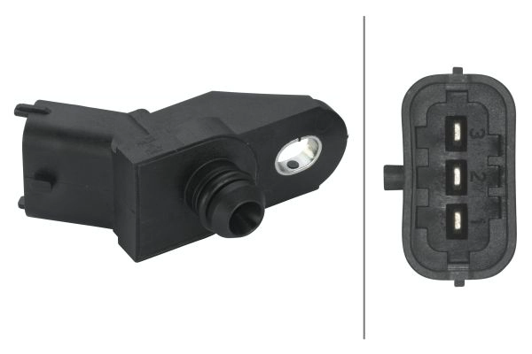 HELLA 6PP 009 400-451 - Датчик давления воздуха