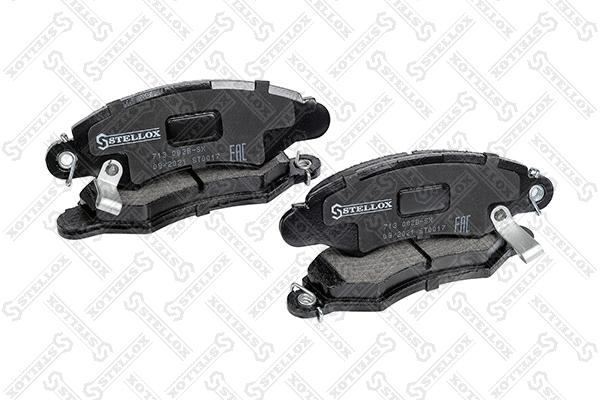 STELLOX 713 002B-SX - Тормозные колодки 