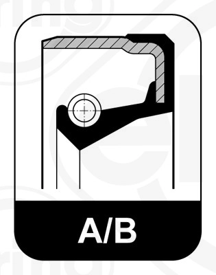 ELRING 758.876 - Сальник КПП