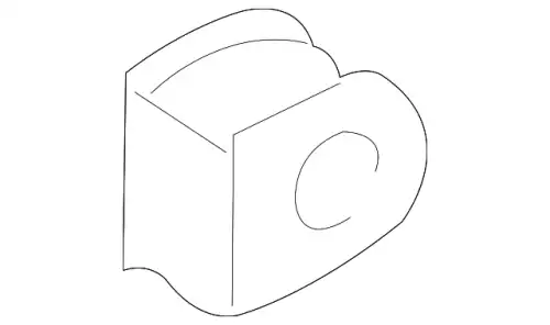 VAG 4b0511327 - втулка стабилизатора заднего центральная