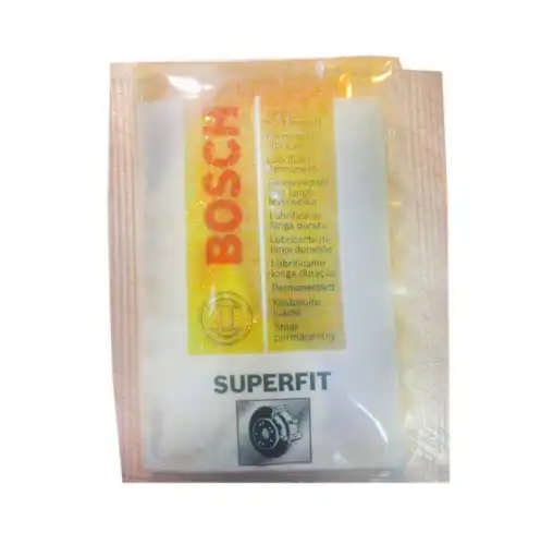 BOSCH 5000000151 - SUPERFIT! смазочный,антикоррозионный,изоляционный материал для тормозных систем 5 мл\