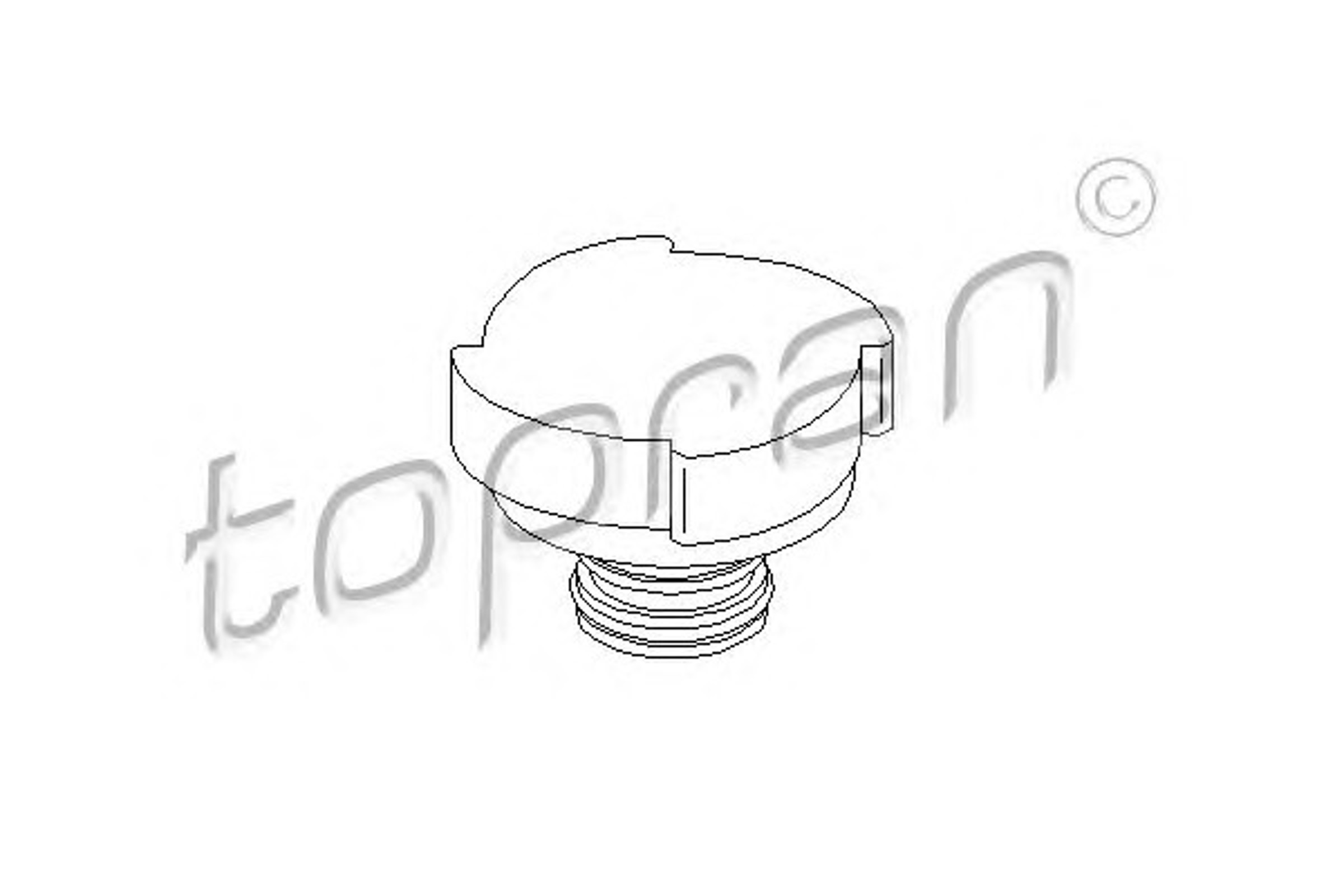 HANS PRIES 500342755 - Крышка радиатора