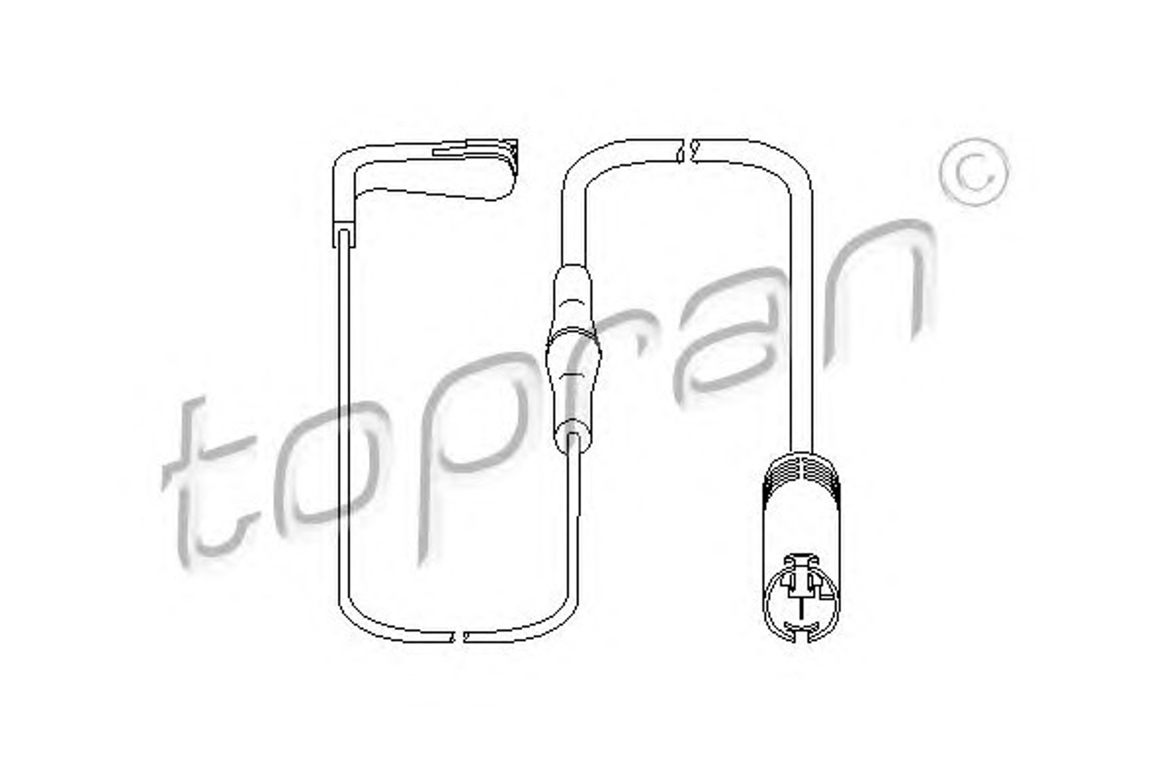 HANS PRIES 500995755 - Датчик износа тормозных колодок