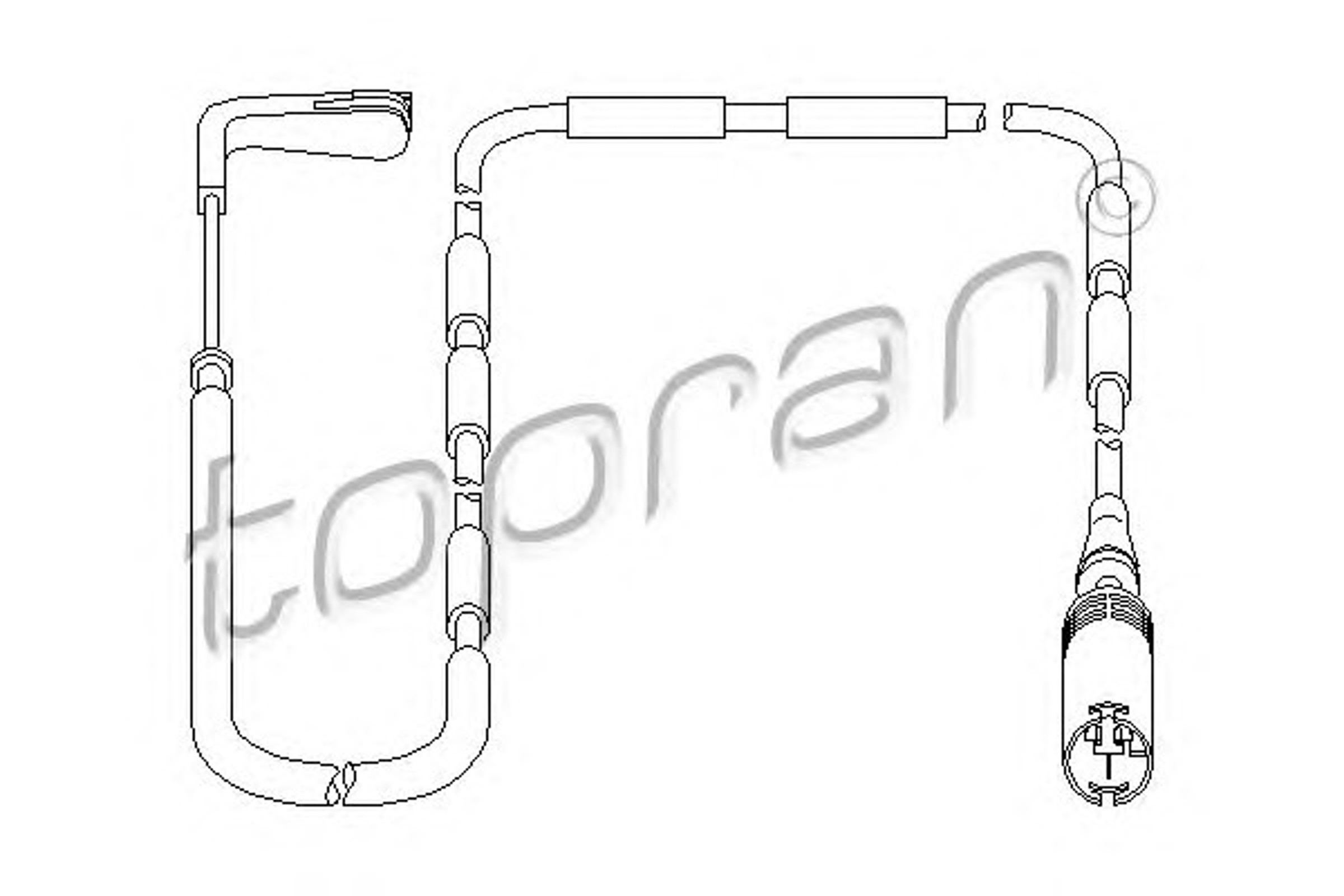 HANS PRIES 500997755 - Датчик износа тормозных колодок