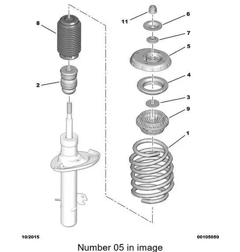 PSA 5038h4 - ОПОРА