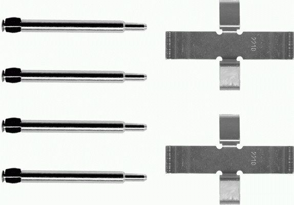 TEXTAR 82012100 - Ремкомплект тормозных колодок