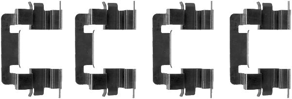 Ремкомплект тормозных колодок
