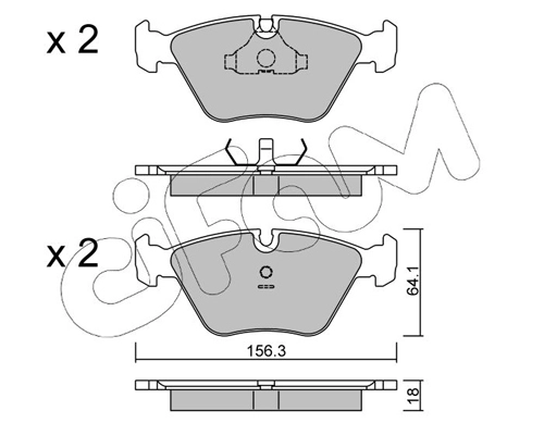 Тормозные колодки 