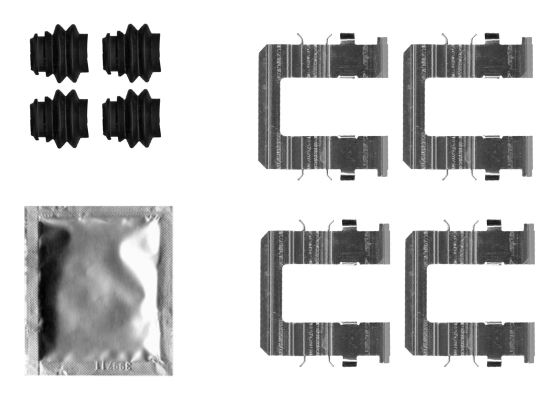 Ремкомплект тормозных колодок