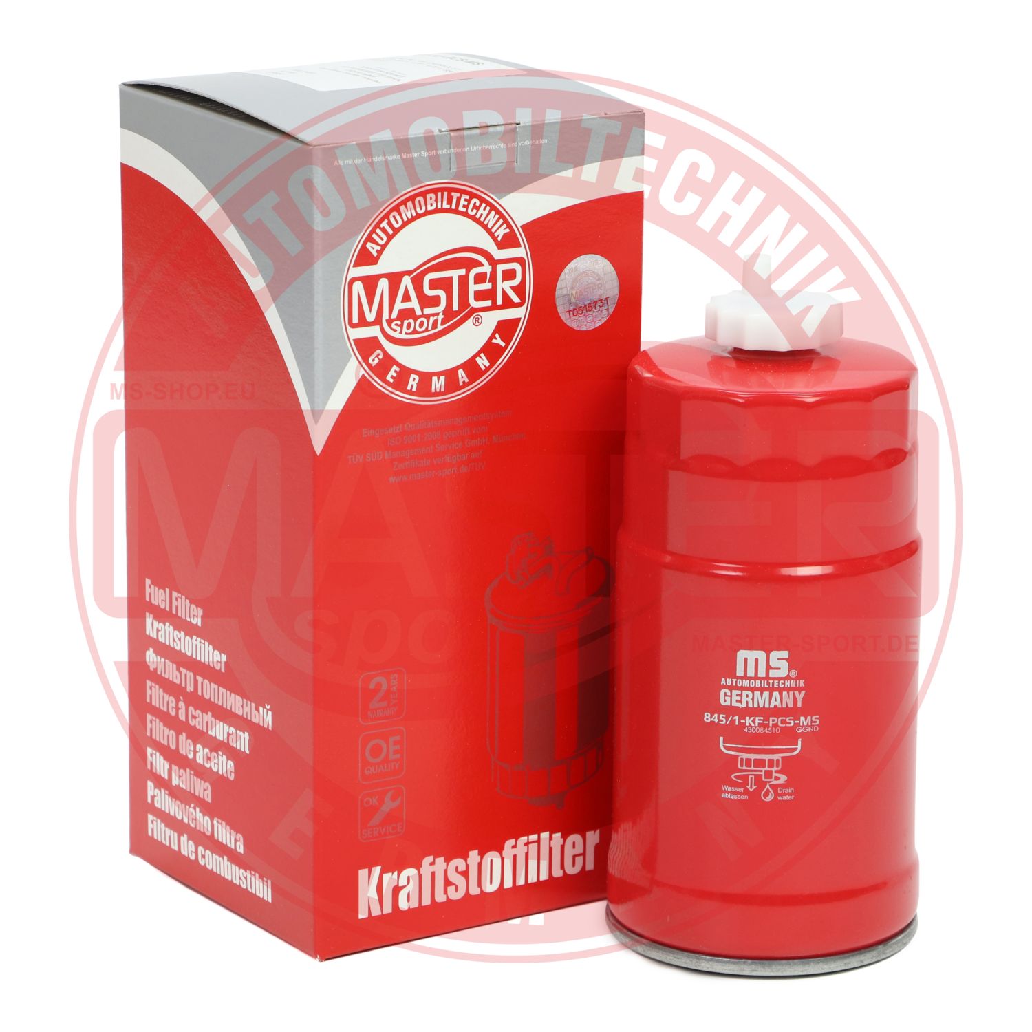 MASTER-SPORT 845/1-KF-PCS-MS - Топливный фильтр