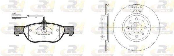 Комплект тормозов, дисковый тормозной механизм Dual Kit