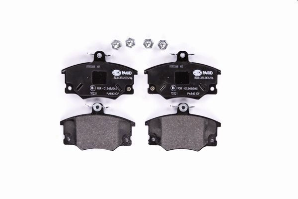 HELLA PAGID 8DB 355 005-961 - Тормозные колодки 