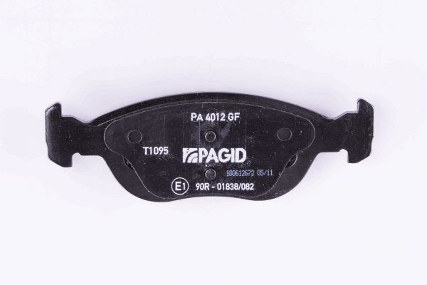 HELLA PAGID 8DB 355 007-901 - Тормозные колодки 