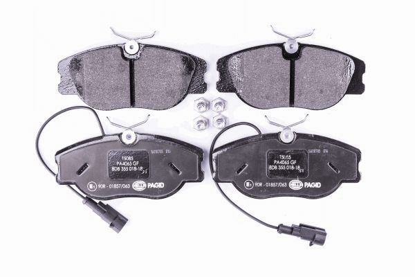 HELLA PAGID 8DB 355 018-181 - Тормозные колодки 