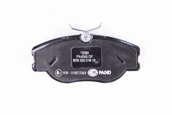 HELLA PAGID 8DB 355 018-181 - Тормозные колодки 