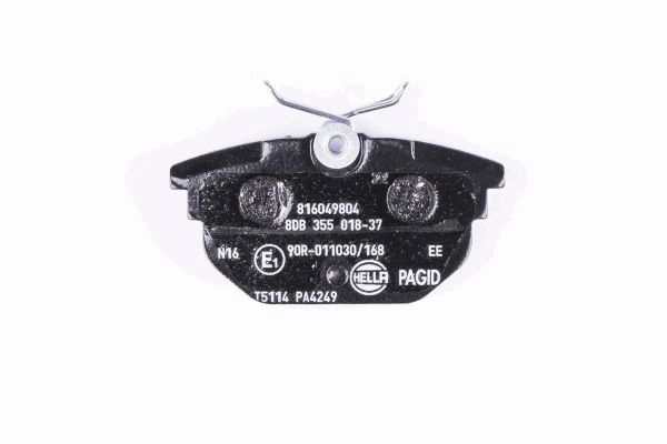HELLA PAGID 8DB 355 018-371 - Тормозные колодки 