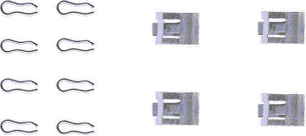 Ремкомплект тормозных колодок