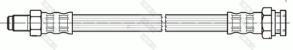 GIRLING 9002597 - Тормозные шланги