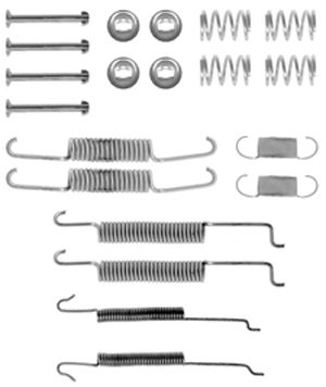 TRUSTING 9041 - Ремкомплект тормозных колодок ручника