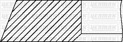 YENMAK 91-09309-100 - Поршневые кольца