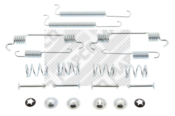 MAPCO 9167 - Ремкомплект тормозных колодок ручника