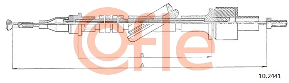 Трос сцепления