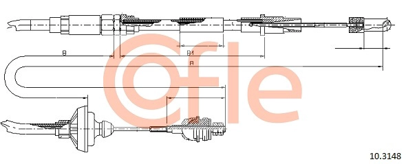 Трос сцепления