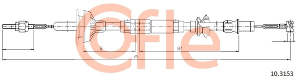 Трос сцепления