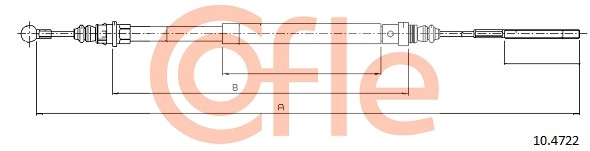 Трос ручника