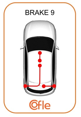 COFLE 92.10.4722 - Трос ручника