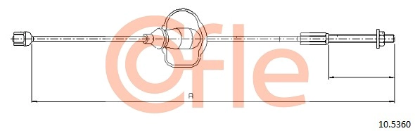 Трос ручника