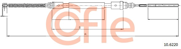 Трос ручника