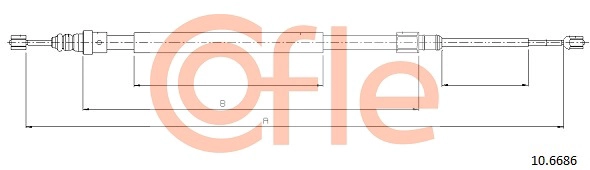 Трос ручника