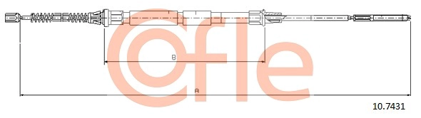 Трос ручника