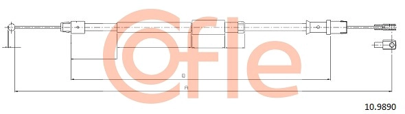 Трос ручника