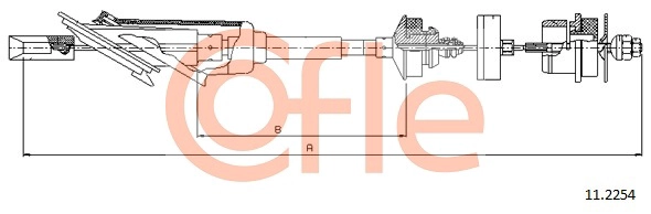 Трос сцепления