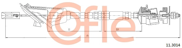 Трос сцепления