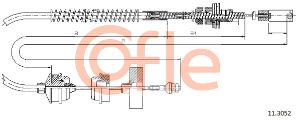 Трос сцепления