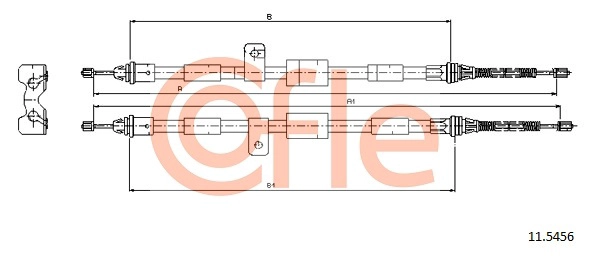 Трос ручника