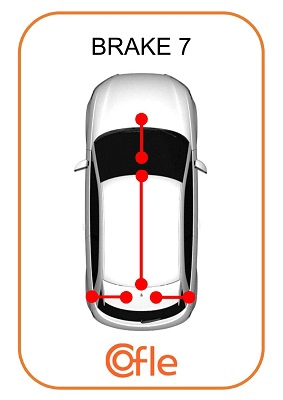 COFLE 92.11.5576 - Трос ручника