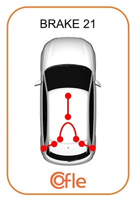 COFLE 92.11.5935 - Трос ручника