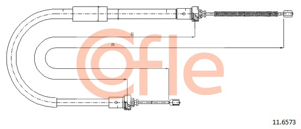 Трос ручника