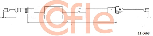 Трос ручника