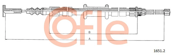 Трос ручника